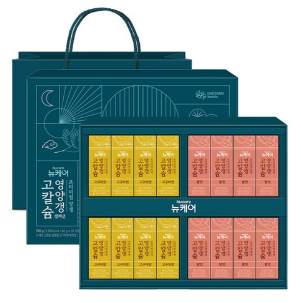 뉴케어 고칼슘 영양갱 셀렉션 선물세트