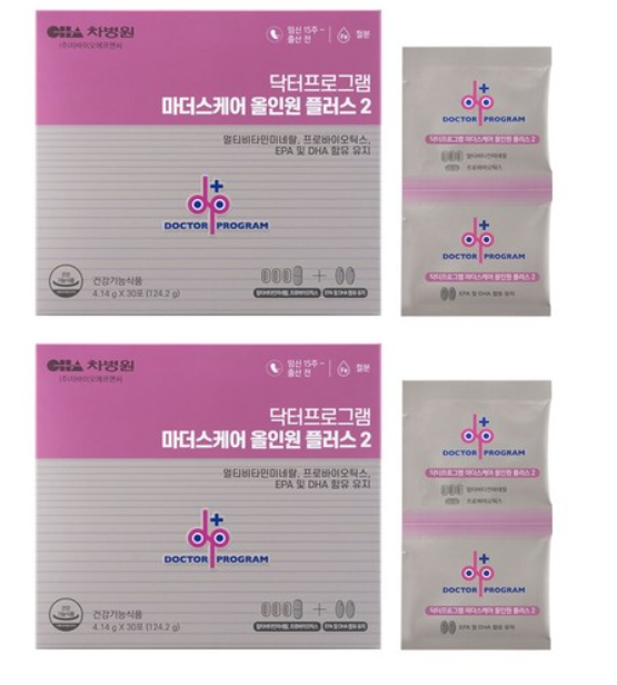 닥터프로그램 마더스케어 올인원 플러스 2 영양제