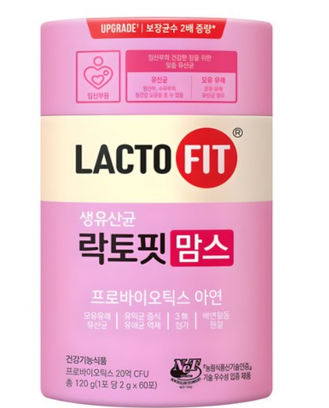 락토핏 맘스 생유산균 120g