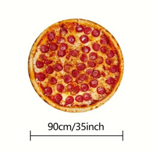 모사찌 페퍼로니 피자 담요
