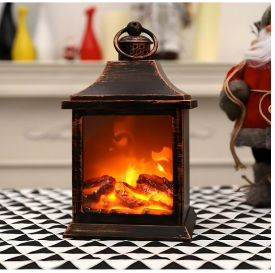 불타는 무드등 불멍 LED 벽난로형 조명