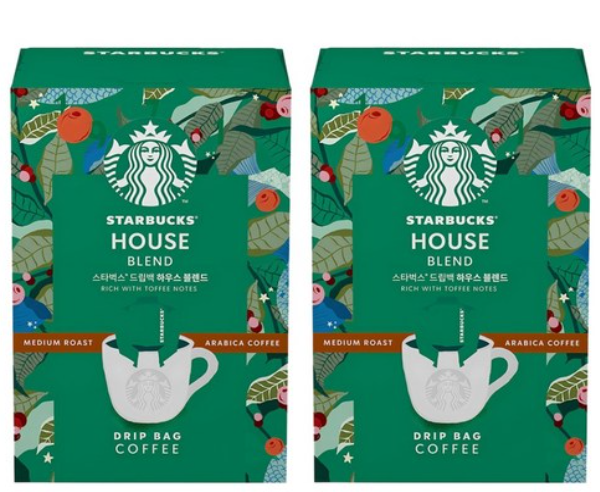 스타벅스 드립백 하우스 블렌드
