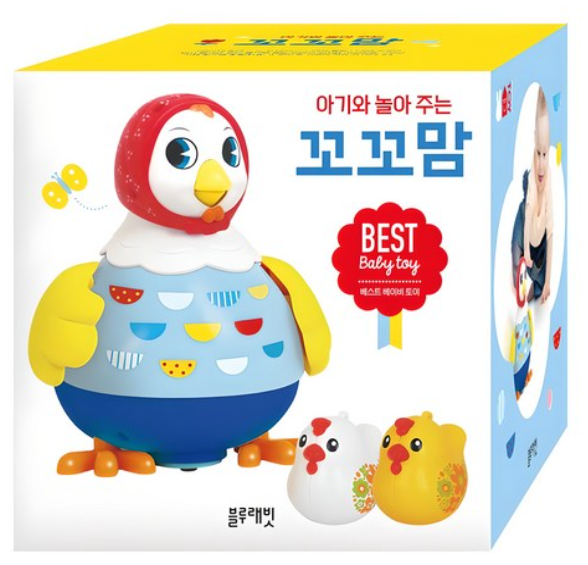 아기와 놀아 주는 꼬꼬맘