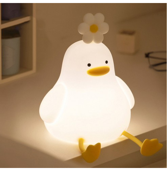 윰스모르 플라워덕 LED 무드등 타이머 수면등