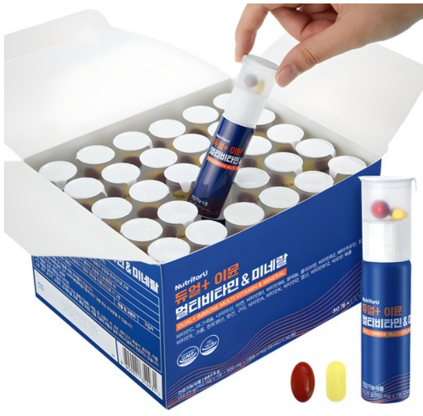 뉴트리포유 듀얼 이뮨 멀티비타민 미네랄