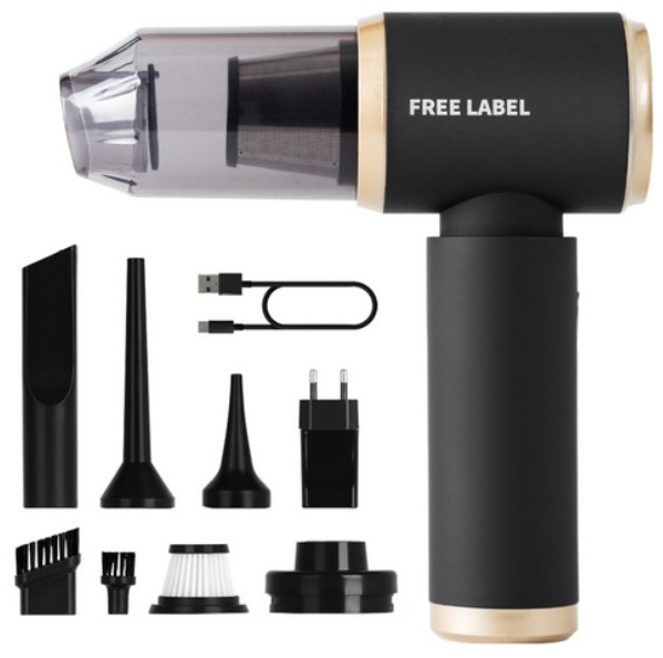 프리라벨 무선 차량용 진공 청소기 에어건 LS-3000